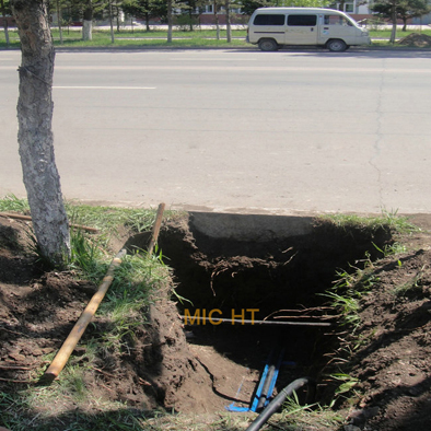 Pit-launch hole grundopit horizontal drilling machines, HDD grundopit launch boring pit